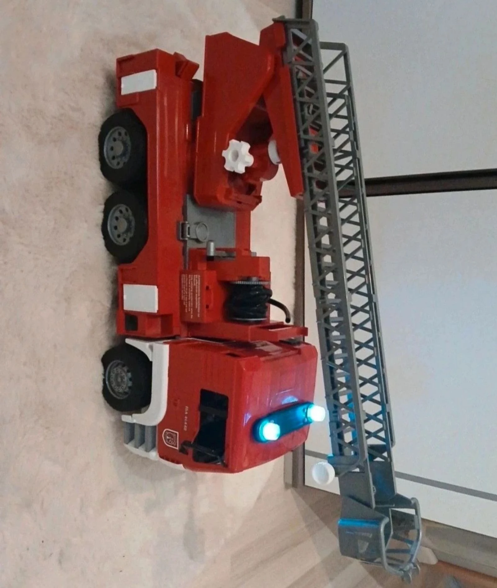 camion pompiers 🚒 bruder son et lumière 